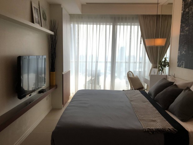 The River, 69sqm modern style, Saphan Taksin view, One Bedroom Condo for Rent/Sale at The River. – รูปที่ 4