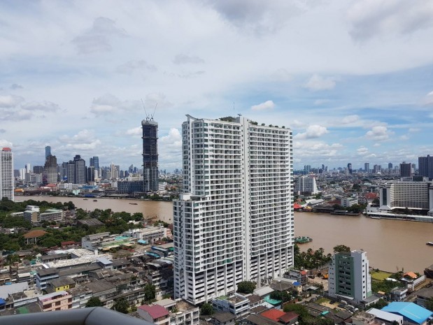 Watermark Chaophraya, Watermark Chaophraya River Condo ,River view High floor 97sqm 2 bedroom 2 bathroom for rent well price! – รูปที่ 2