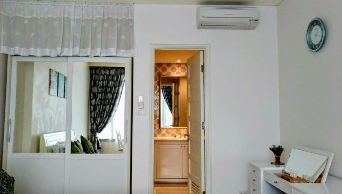 Aguston Sukhumvit 22, 56 sqm Corner Unit, Nice view, Fully furnished, Maid service twice/week Condo for Rent at Aguston Sukhumvit 22 – รูปที่ 2