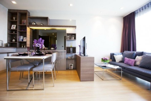 Sky Walk, 55sqm High Rise, Elegant One Bedroom Condo for rent at Sky Walk – รูปที่ 3