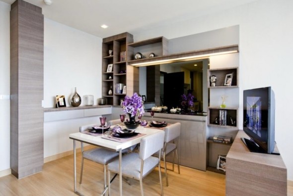 Sky Walk, 55sqm High Rise, Elegant One Bedroom Condo for rent at Sky Walk – รูปที่ 4