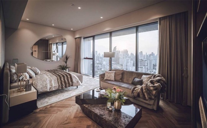 TELA Thonglor, 350 Sq.m. Stunningly Fully Furnished, Private access controlled lobby lifts, Four bedrooms, Maid Quarter Penthouse for Sale at TELA Thonglor. – รูปที่ 2