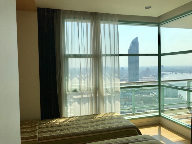 Chatrium, 110 sqm. Nice view Two Bedrooms Condo for Rent at Chatrium. – รูปที่ 3
