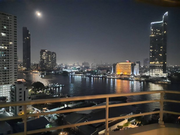 Watermark Chaophraya, 102 sqm. cozy Two Bedrooms Condo for RENT at Watermark Chaophraya. – รูปที่ 2