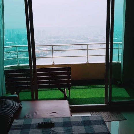 Watermark Chaophraya, 105.21 sqm. Fully furnished Two Bedrooms condo for Rent/Sale at Watermark Chaophraya. – รูปที่ 2