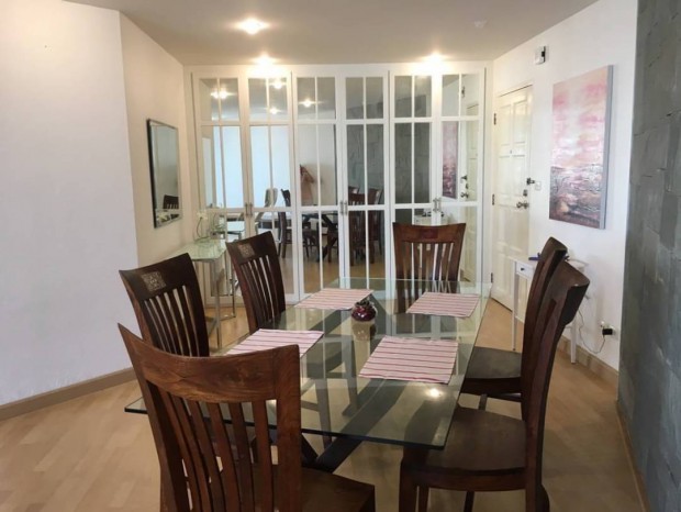 Bangkok Garden Condo, 100 sqm. Spacious Two Bedrooms Fully furnished Condo for RENT/SALE at Bangkok Garden Condo. – รูปที่ 3
