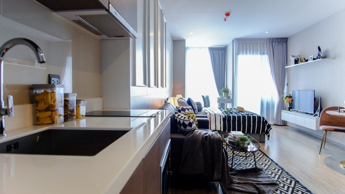 RHYTHM Ekkamai, 30.08 sqm. Beautiful fully furnished One Bedroom Condo for RENT at Rhythm Ekkamai. – รูปที่ 3