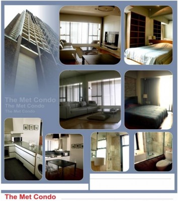 The Met, 93sqm Brand New, High End Two Bedrooms Condo for rent at The Met – รูปที่ 2
