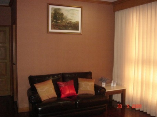 Patumwan Resort, 93sqm Spacious, Well priced Three Bedrooms Condo to let at Patumwan Resort – รูปที่ 2