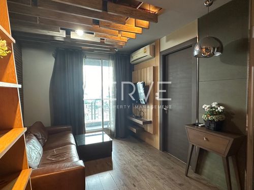 🔥Hot Price🔥 1 Bed Large Room City view  Fully furnished Perfect Location Next to MRT Ratchadaphisek 0 m @ Rhythm Ratchada