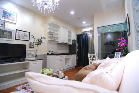 Ivy Sathon 10, 40sqm Cozy, Beautiful One Bedroom Flat to let at Ivy Sathorn 10 – รูปที่ 4