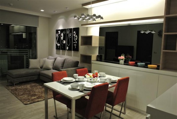 Sky Walk, 52sqm Elegant, Brand New One Bedroom Apartment for rent at Sky Walk Sky Walk, 52sqm Elegant, Brand New One Bedroom Apartment for rent at Sky Walk