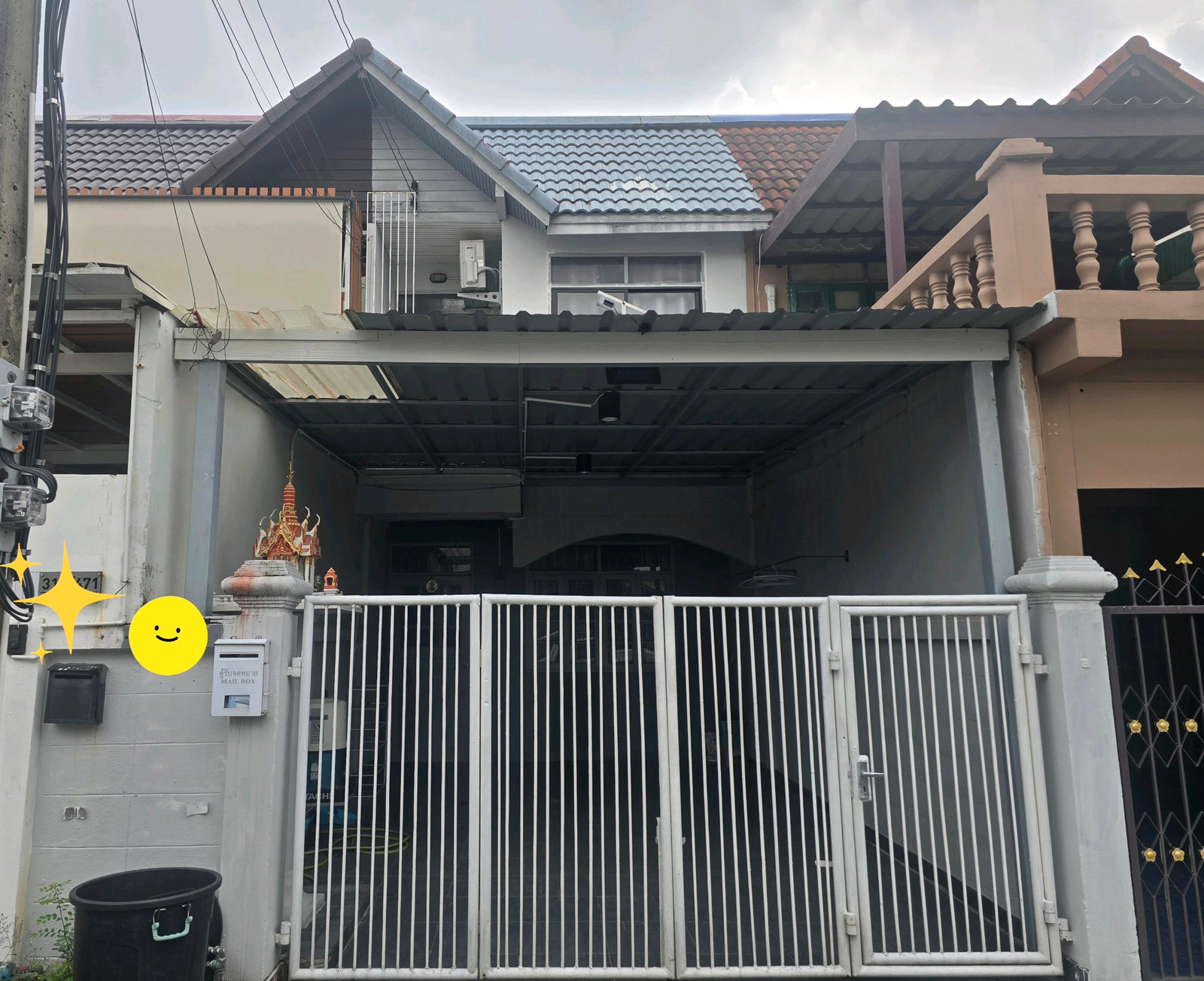 2 storey townhouse for rent 20 square meters. Project Don Mueang Villa, Songprapha 16 Road, near Don Mueang Airport, rent 12,000/month 2 storey townhouse for rent 20 square meters. Project Don Mueang Villa, Songprapha 16 Road, near Don Mueang Airport, rent 12,000/month