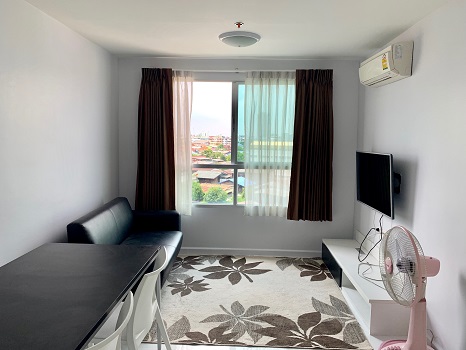 dbura Prannok Condo near Siriraj Hospital, fully furnished, 38 sq m.
