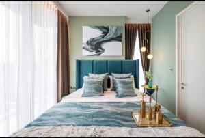 For rent Ultimate condo Khun by Yoo 2 bedrooms high floor super luxury decoration