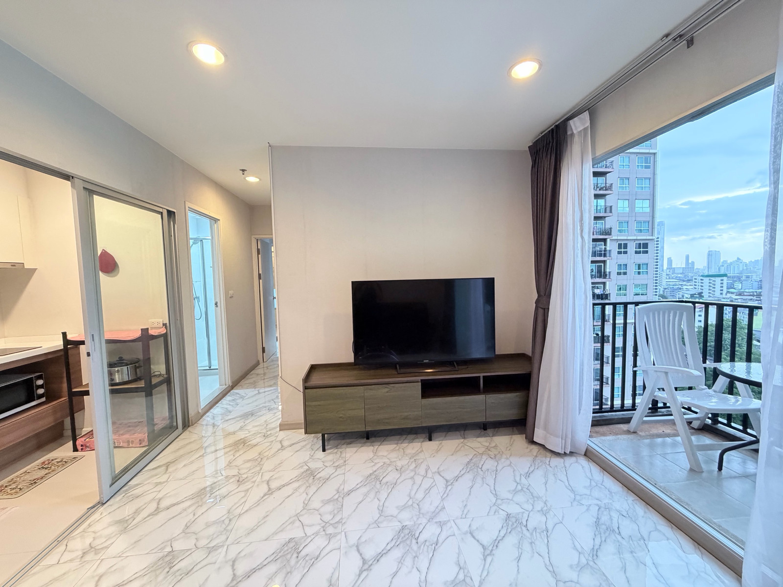 🌈(𝐅𝐨𝐫 𝐑𝐞𝐧𝐭) 🔥คอนโดฟิวส์จันทน์-สาทร ( Fusechan-Sathorn) 📌มีเครื่องซักผ้า ใกล้ BTS เซ็นหลุยส์⭐️condo rental 🔸ขนาด 57 sqm.🔸2 bedroom 2  bathrooms – รูปที่ 2