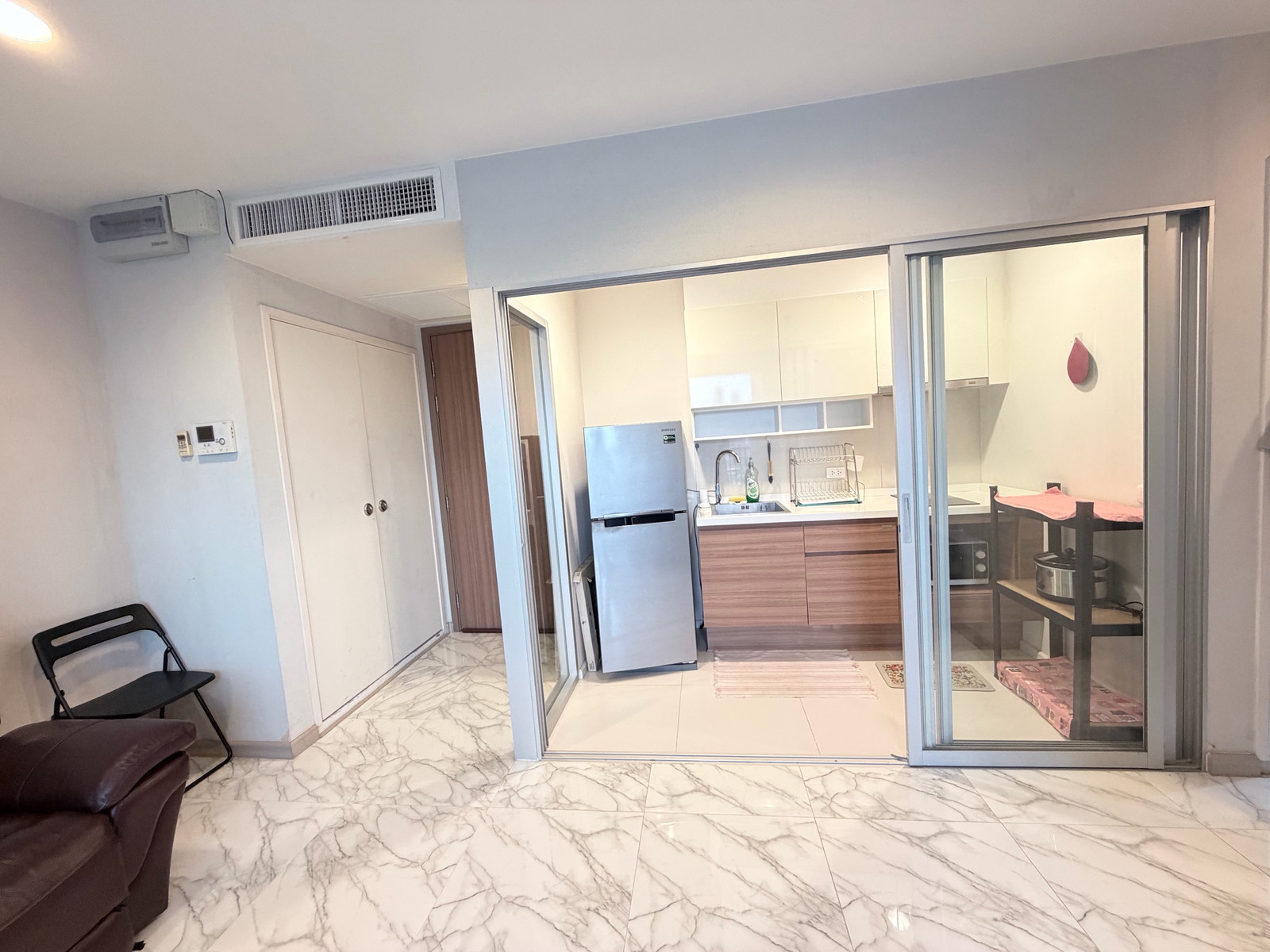 🌈(𝐅𝐨𝐫 𝐑𝐞𝐧𝐭) 🔥คอนโดฟิวส์จันทน์-สาทร ( Fusechan-Sathorn) 📌มีเครื่องซักผ้า ใกล้ BTS เซ็นหลุยส์⭐️condo rental 🔸ขนาด 57 sqm.🔸2 bedroom 2  bathrooms – รูปที่ 3