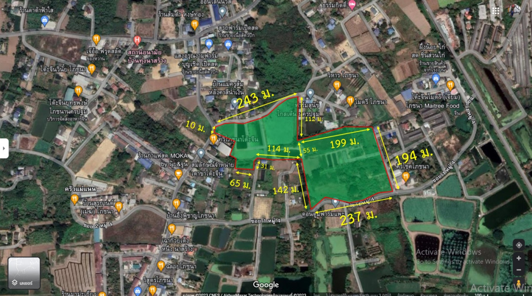 Land for sale, Muang District, Nakhon Pathom, size 47 rai 2 ngan 44 square wa, near Nakhon Pathom Rajabhat University Land for sale, Muang District, Nakhon Pathom, size 47 rai 2 ngan 44 square wa, near Nakhon Pathom Rajabhat University