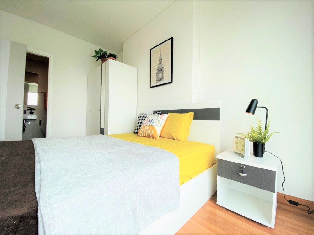 🔥🔥Low deposit, ready to move in 🔥🔥Lumpini Place Rama 3 - Riverine, 1 bedroom, fully furnished, 2 air conditioners, price 10,000 only.
