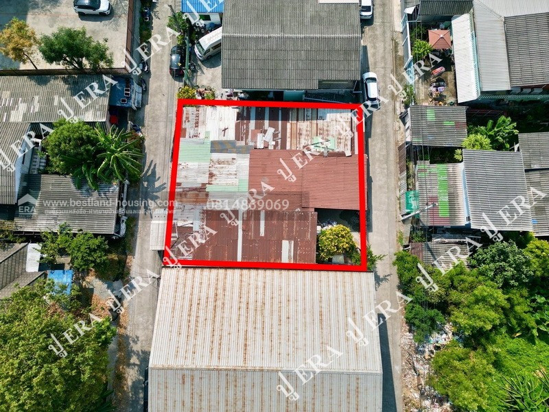 Land for sale, 98 square meters, Soi Nawamin 163 Intersection 3 (Land next to 2 roads, Intersection 1 and Intersection 3), about 300 meters from Nawamin Road. – รูปที่ 3