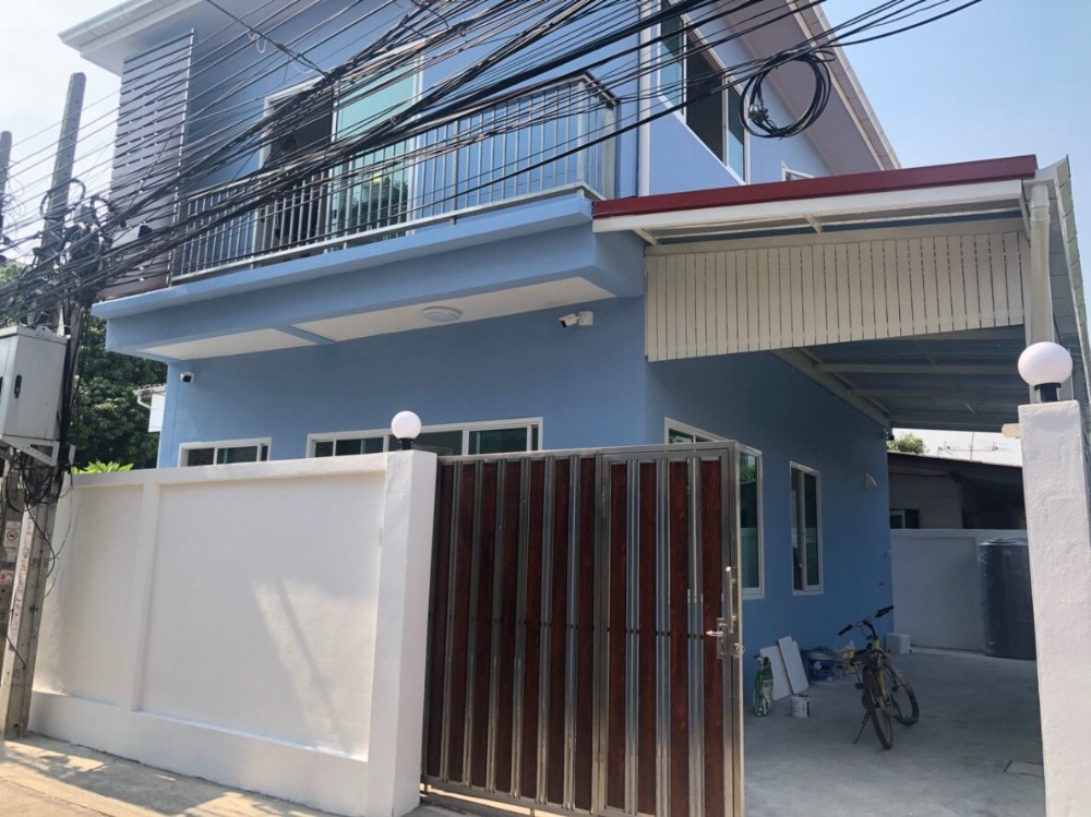 บ้านเดี่ยว 2 ชั้น ใกล้ MRT สร้างเอง จรัญสนิทวงศ์ 3 แยก 1 เนื้อที่ 30 ตร.ว. ครัวบิ้วท์อิน บ้านสร้างใหม่ ไม่เคยอยู่