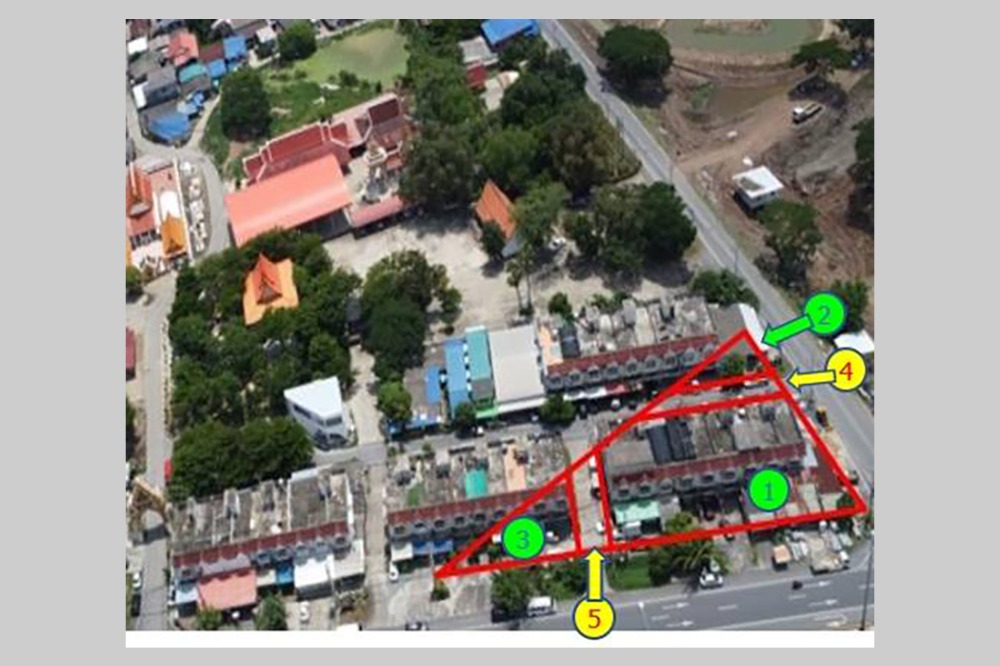Offering for sale a 9-room shophouse next to a main road. Ayutthaya-Ang Thong 309, Thep location, Phra Nakhon Si Ayutthaya District (!!) – รูปที่ 3