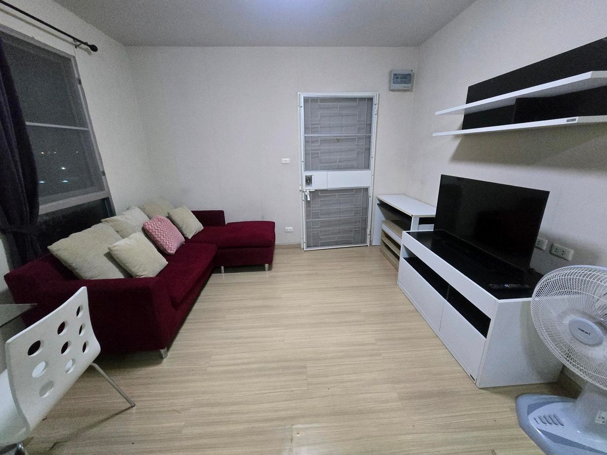 ให้เช่าคอนโด พลัม นวมินทร์ 86 Plum Condo Nawamin 30 ตรม ราคา   7,000 บาท ห้องใหม่ ตึก b ชั้น 7 ห้องมุม ( พร้อมอยู่ 3/7/68) – รูปที่ 4