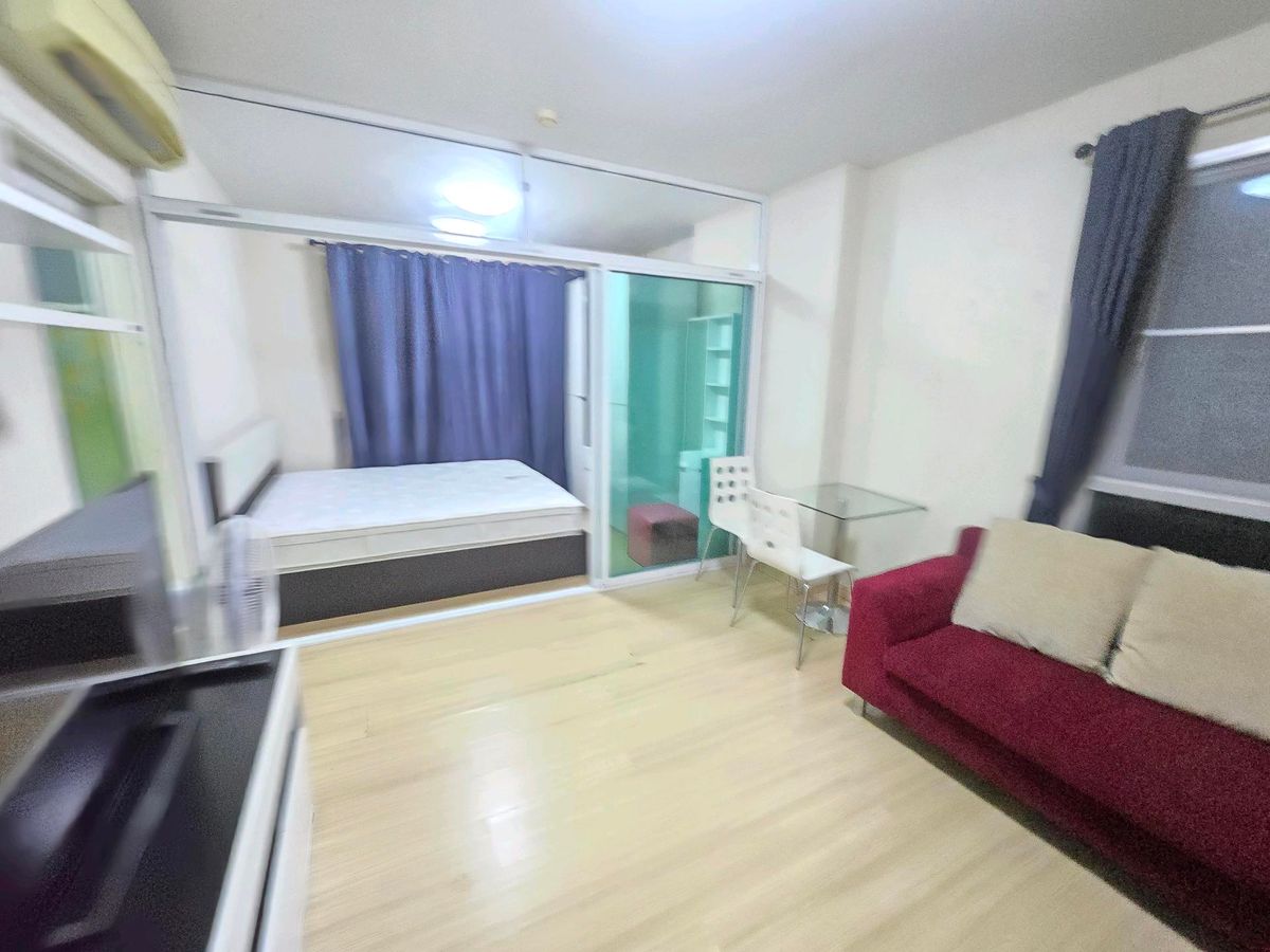 ให้เช่าคอนโด พลัม นวมินทร์ 86 Plum Condo Nawamin 30 ตรม ราคา   7,000 บาท ห้องใหม่ ตึก b ชั้น 7 ห้องมุม ( พร้อมอยู่ 3/7/68) – รูปที่ 2