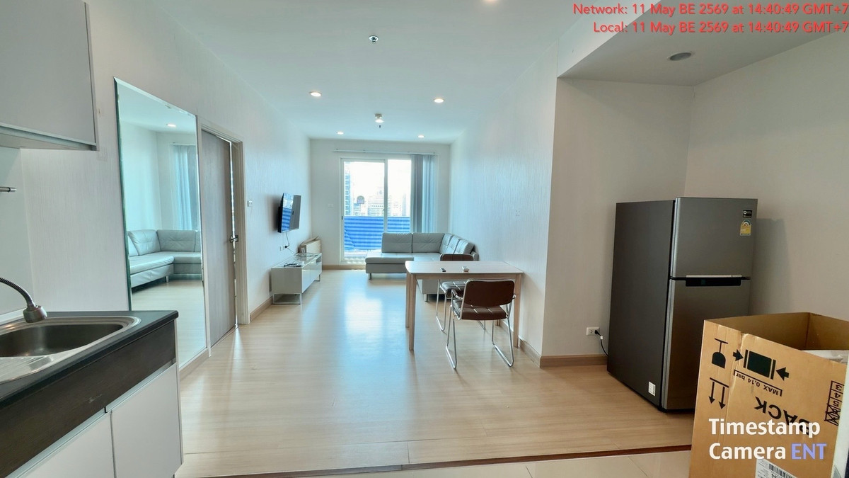 For sale Supalai Lite Ratchada - Naradhiwas - Sathon Type 1 BR. 56.37 Sqm. Corner unit Floor 25th. For sale Supalai Lite Ratchada - Naradhiwas - Sathon Type 1 BR. 56.37 Sqm. Corner unit Floor 25th.