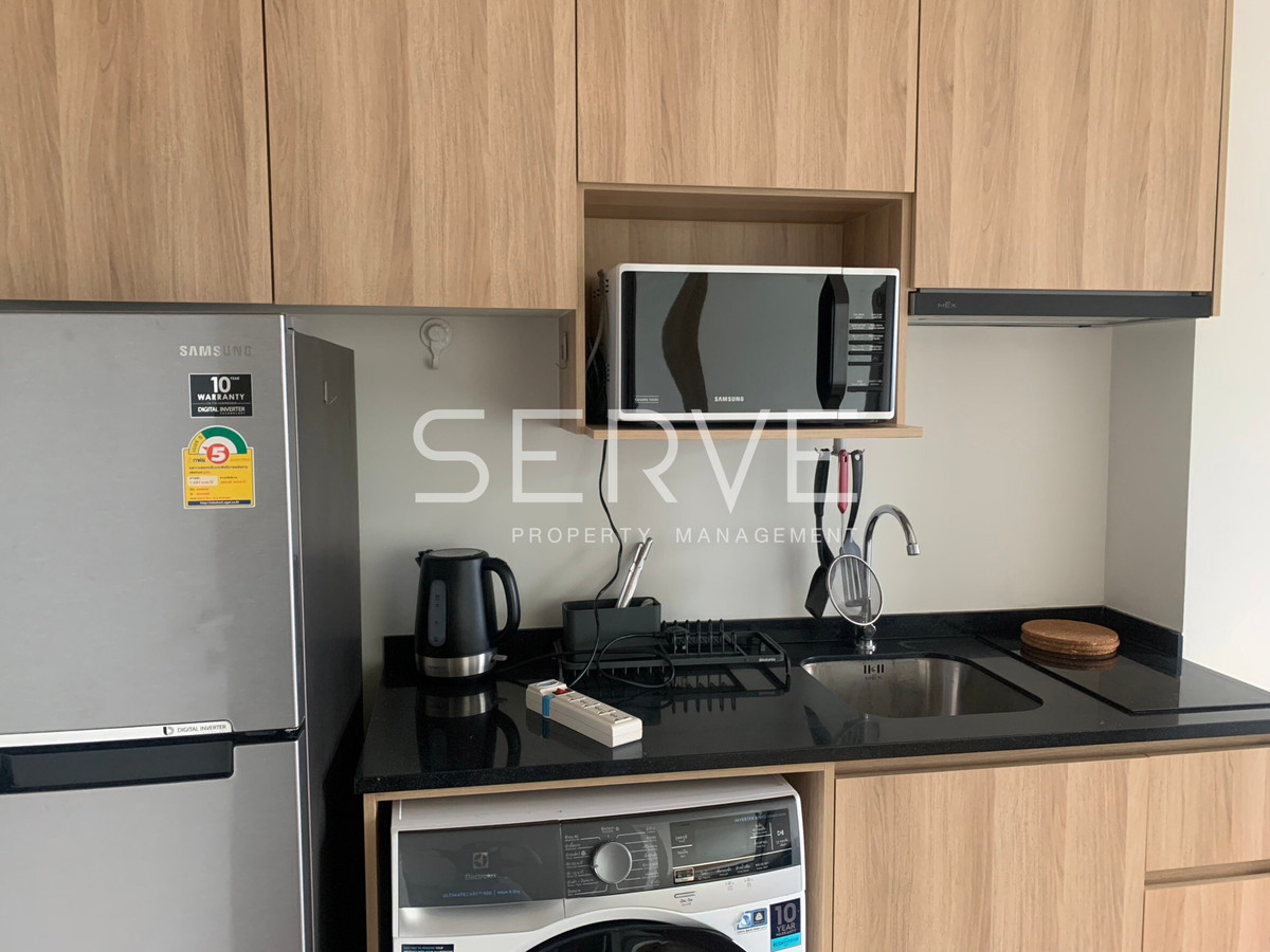 🔥ลงทุนสุดคุ้ม ราคาดีที่สุดในตึก 3.3 MB  ห้องมุม 1นอน ชั้นสูงสุด35+ ขายพร้อมผู้เช่า ห้องแต่งสวย สภาพดี คอนโดติด MRT ศูนย์วัฒนธรรม @ Noble Revolve Ratchada 2 – รูปที่ 4