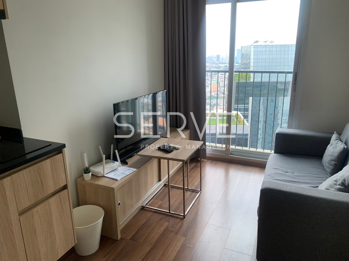 1 Bed Large Room High Fl 35+ City view Good Location Close To MRT Thailand Cultural Centre Station, 80 m. @ Noble Revolve Ratchada 2 1 Bed Large Room High Fl 35+ City view Good Location Close To MRT Thailand Cultural Centre Station, 80 m. @ Noble Revolve Ratchada 2