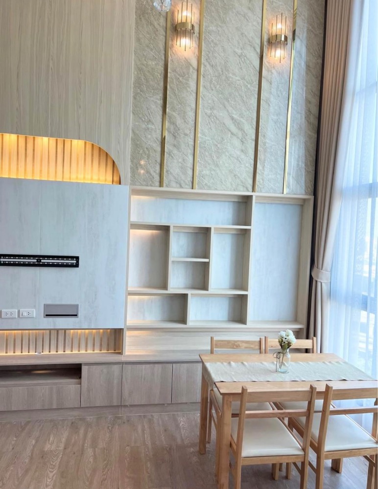 Duplex for rent Modiz Sukhumvit 50 1 bedroom high floor rare unit – รูปที่ 4
