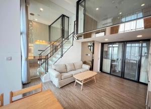 Duplex for rent Modiz Sukhumvit 50 1 bedroom high floor rare unit
