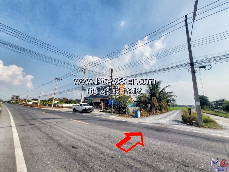 Land for sale in Dao Thong area, Lan Tak Fa, Nakhon Chai Si Nakhon Pathom: Near the village of Pruksa 4 (Tak Fah Lan): 3-3-54.2 Rai: Code N-83892 Land for sale in Dao Thong area, Lan Tak Fa, Nakhon Chai Si Nakhon Pathom: Near the village of Pruksa 4 (Tak Fah Lan): 3-3-54.2 Rai: Code N-83892
