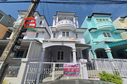 Townhome, Seranee Village, Don Mueang-Songprapa, area 27.6 sq m., Vibhavadi-Rangsit Road, Don Mueang District.