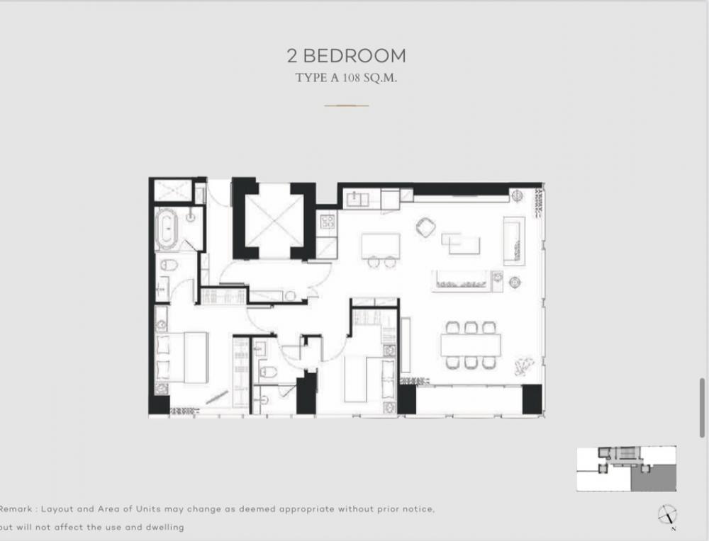 Available for Sale: Tonson One Residence 2 Bedrooms – รูปที่ 3