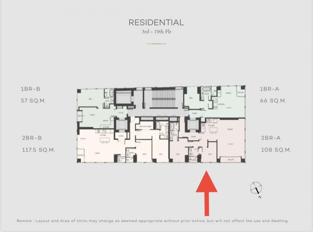 Available for Sale: Tonson One Residence 2 Bedrooms – รูปที่ 4