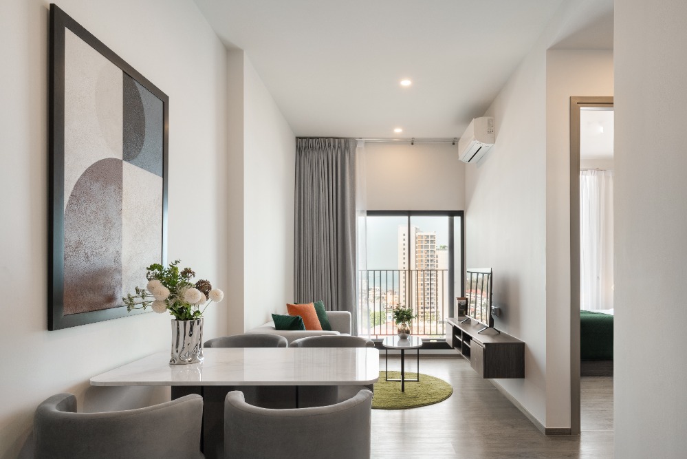 ✅𝐅𝐫𝐞𝐞 𝐰𝐢𝐟𝐢 ᯤ 𝗰𝗼𝗻𝗱𝗼 𝗳𝗼𝗿 𝗿𝗲𝗻𝘁  Two Bedroom FREE Wi-Fi @ Hampton Sriracha (Accept minimum 6 months Contract)