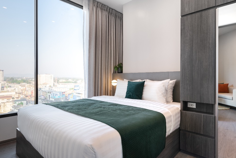 𝗡𝗲𝘄 𝗰𝗼𝗻𝗱𝗼 𝗳𝗼𝗿 𝗿𝗲𝗻𝘁 One Bedroom @ Hampton Sriracha (Accept minimum 6 months Contract)