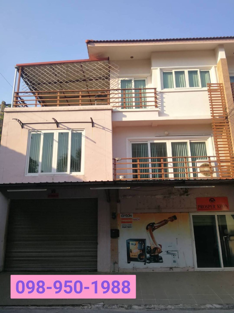 3-storey townhome for sale, Home in Town, Phaholyothin 73, behind the edge, near Don Mueang Airport