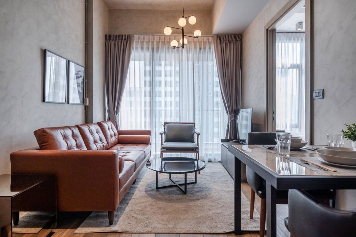 🌿 The Lofts Asoke 🌿 ห้องแต่งสวย เฟอร์ครบ 🛏 1 ห้องนอน 1 ห้องน้ำ 35 ตร.ม ใกล้ MRT Phetchaburi – รูปที่ 3