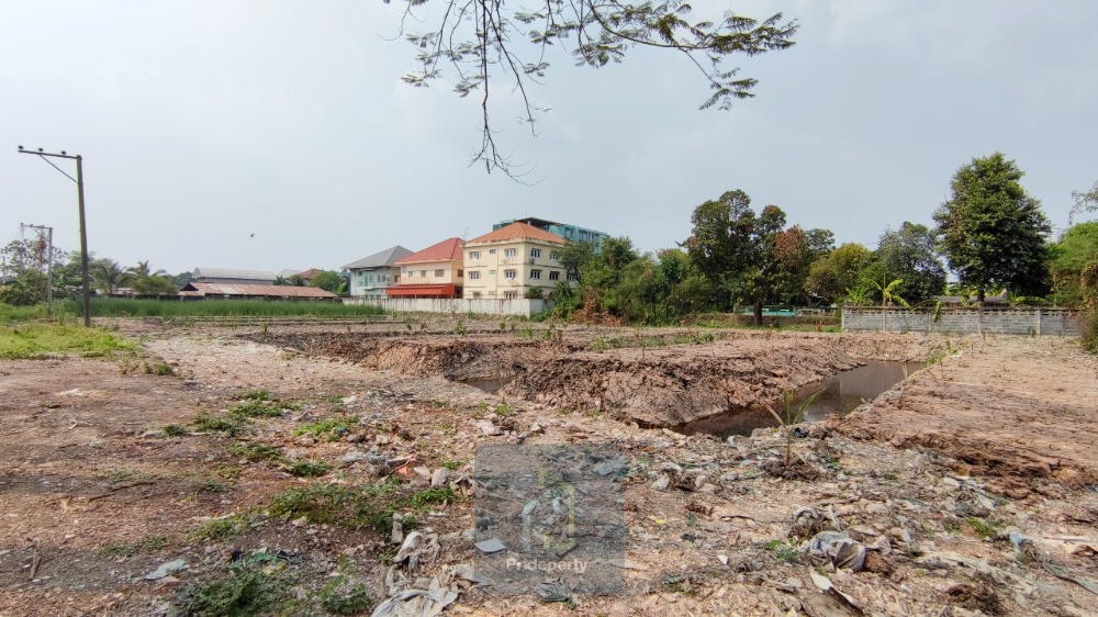 Land for sale 2 rai, Bypass Road, Pak Kret, Bang Phut, Nonthaburi, good location near Central Chaengwattana