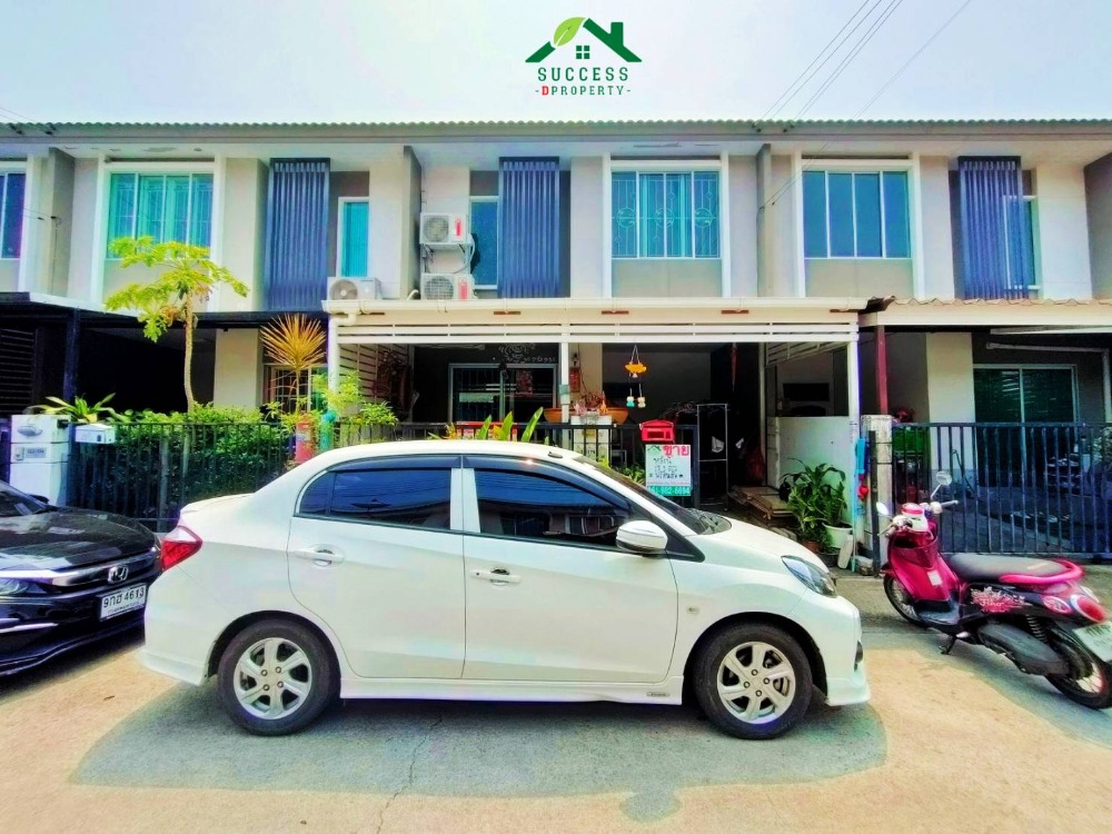 Townhouse for sale Pruksa Ville 78 Srinakarin - Thepharak Fully furnished, ready to move in, near the Srinakarin BTS station, near the expressway, only 15 minutes – รูปที่ 2