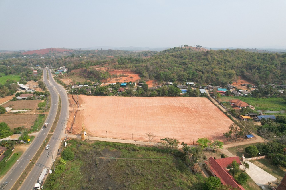 Land suitable for investment in Chiengrai, Mae jan - Chiang Saen Road. 14.5 Rai 10 minutes to Chiang Saen, 20 minutes to Golden Triangle (Border of Laos and Myanmar) – รูปที่ 3