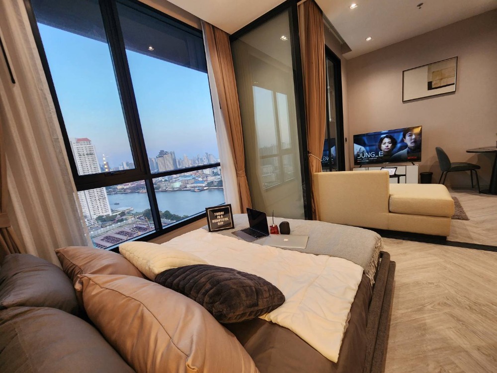 [For Rent] Chapter Charoennakorn-Riverside 🏨 1 bedroom 32.10 sqm (New) แชปเตอร์ เจริญนคร-ริเวอร์ไซต์ – รูปที่ 2