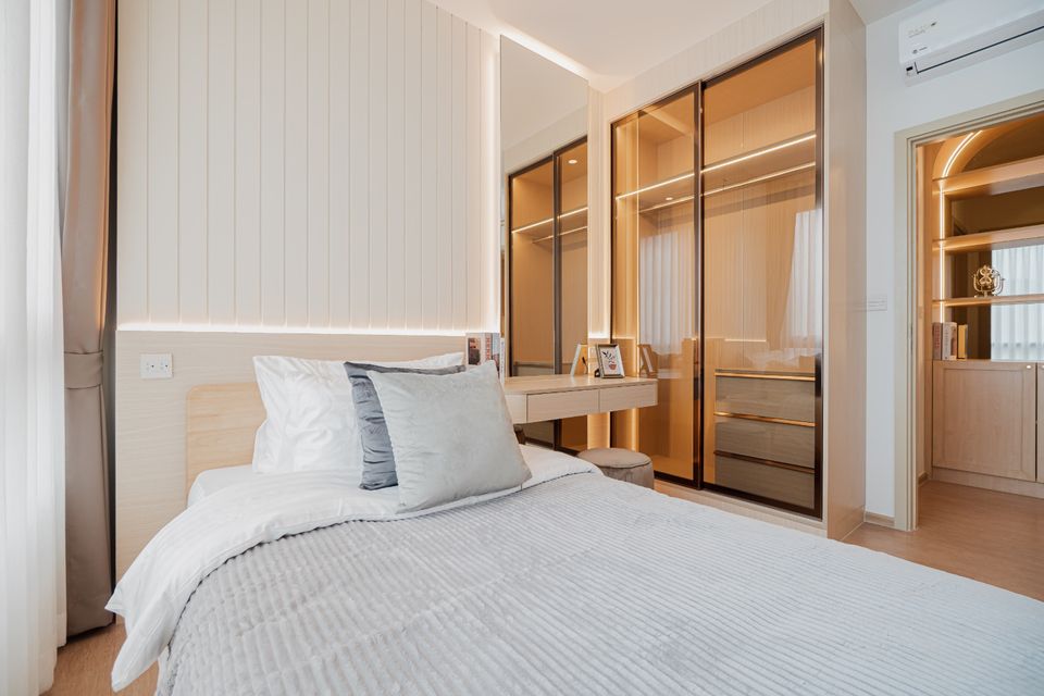 For rent คอนโดใหม่ Maru Ekkamai 2 ตกแต่งสไตล์อบอุ่น เฟอร์นิเจอร์และเครื่องใช้ไฟฟ้าครบ พร้อมเข้าอยู่ LH-RW2089 – รูปที่ 4
