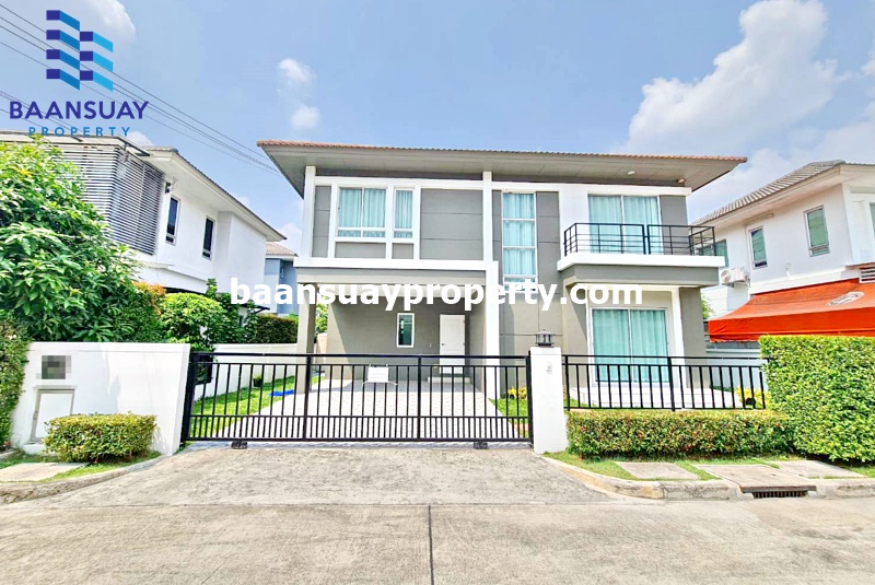 2 storey single house for sale, ready to move in, Life Bangkok Boulevard Village, Ratchaphruek - Rattanathibet 2 storey single house for sale, ready to move in, Life Bangkok Boulevard Village, Ratchaphruek - Rattanathibet
