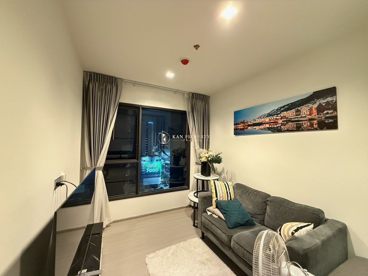 ปล่อยเช่า Condo Life Asoke Rama 9 เฟอร์นิเจอร์ครบ พร้อมอยู่ ราคาพิเศษ ‼️