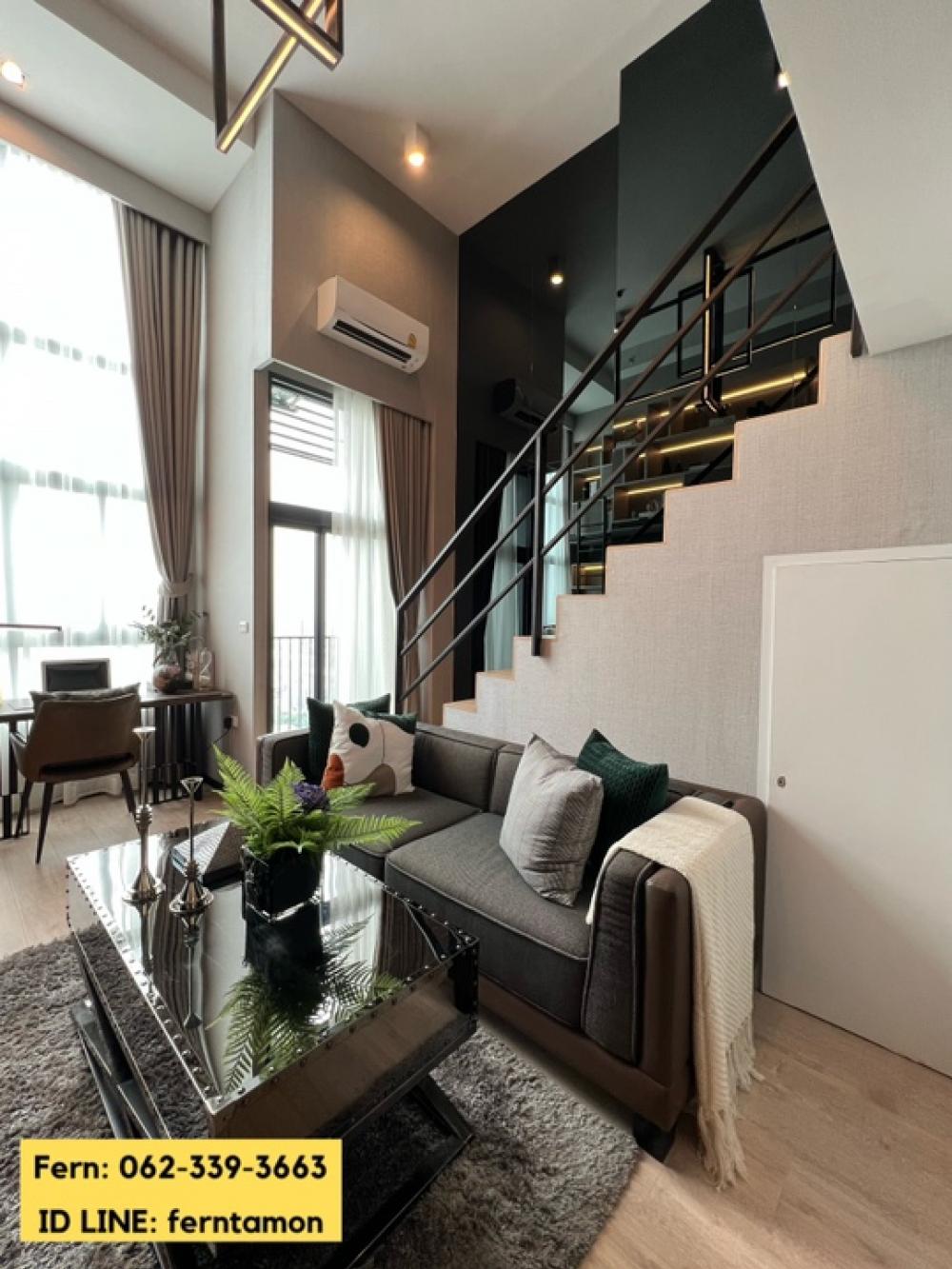 ห้องใหม่จากโครงการ Studio Hybrid เพดานสูง 36.31 ตรม. IDEO Rama9-Asoke สนใจนัดหมายชมโครงการ 062-339-3663 – รูปที่ 2