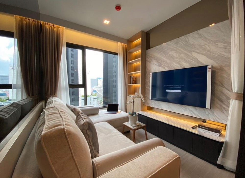 For rent Life Asoke Rama 9 1 bed plus ❤️🌈 high floor modern style – รูปที่ 2